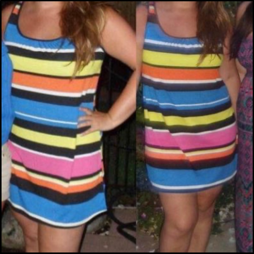 Multicolored summer dress